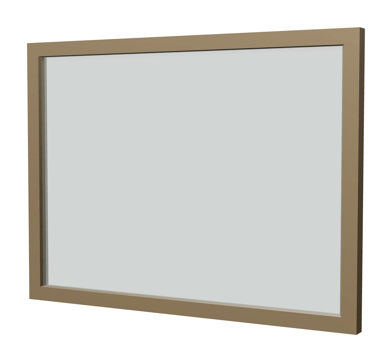 Picture window, studio render