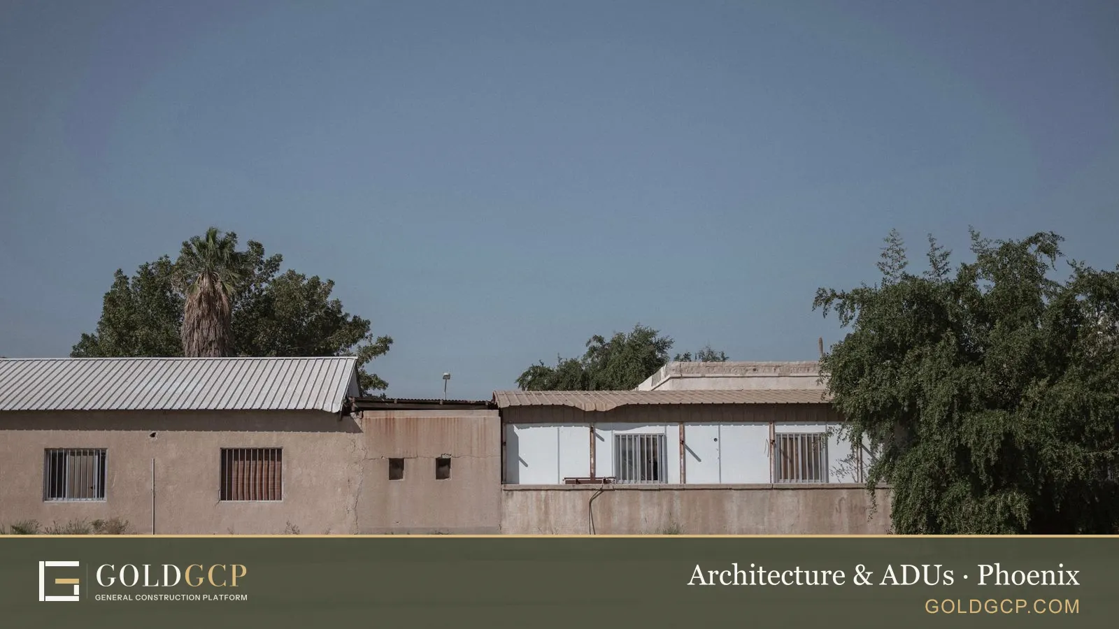 Minimalist desert house blending simplicity with natural surroundings.
