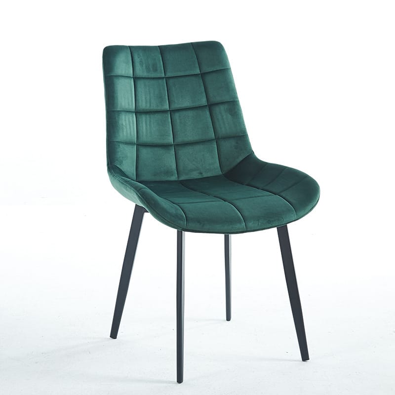 VELOUR LUXE – Nordic Wholesale Velvet Dining Armchair in Museum-Quality Fabric - Image 5