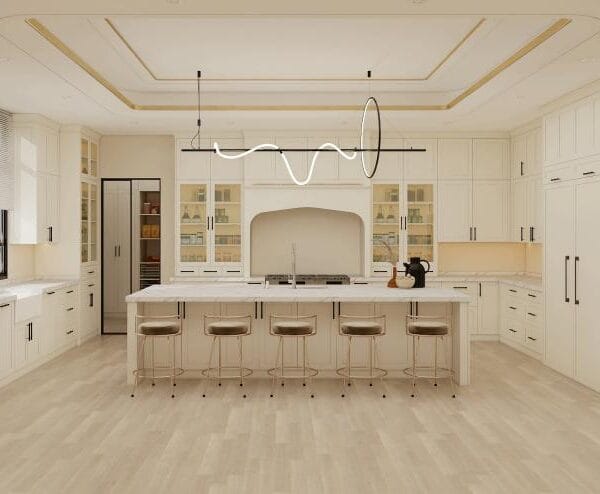 Phoenix kitchen remodel with desert-inspired tones and open layout.