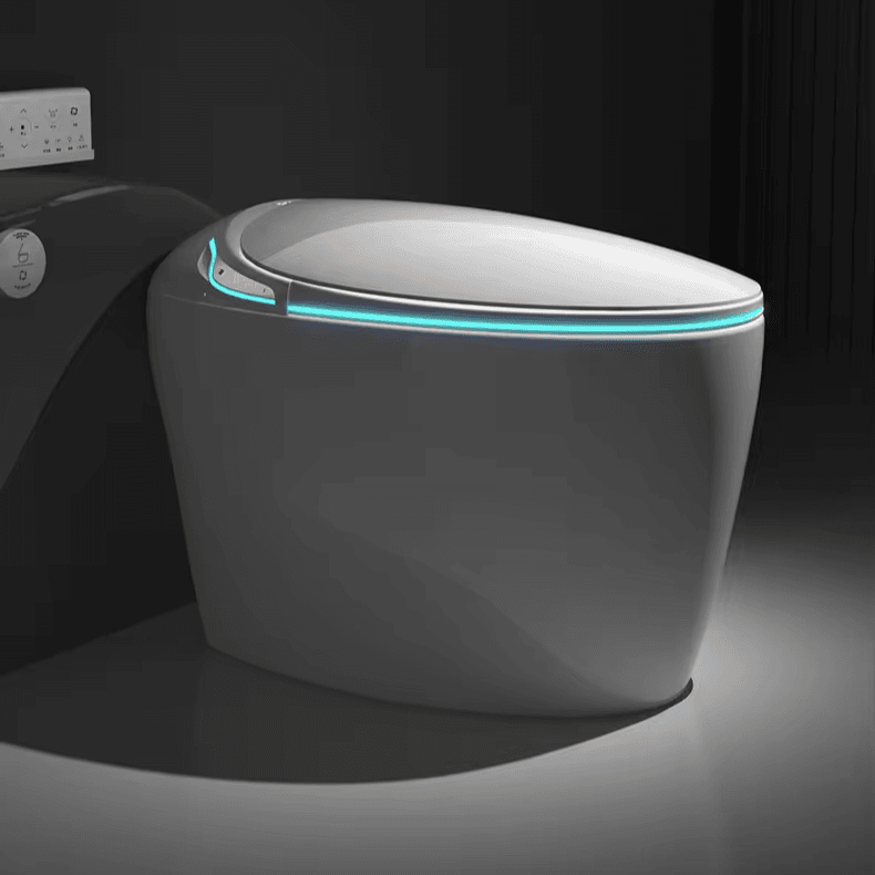 Eggra Smart Toilet – Luxury Egg-Shape Automatic One-Piece Toilet