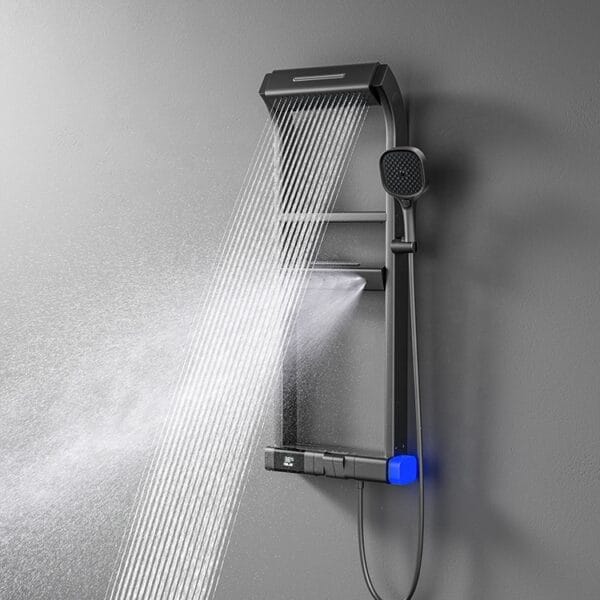 AeroKey Shower Faucet modern LED digital display thermostatic shower panel