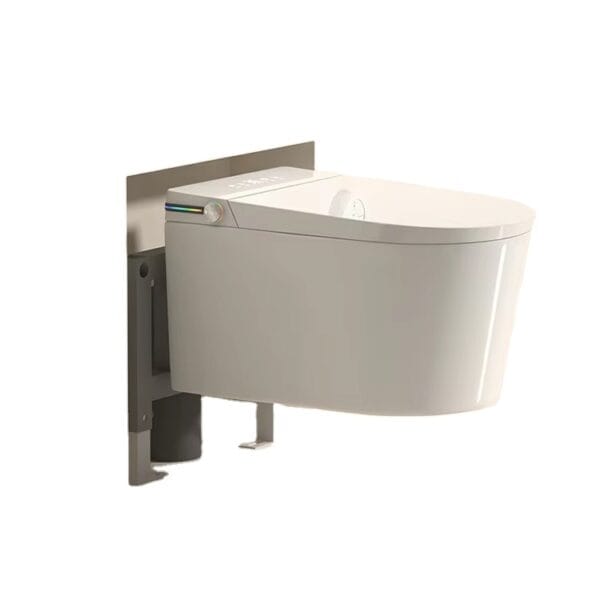 PureWave Smart Toilet – Wall-Hung Ceramic Toilet with Dual-Flush