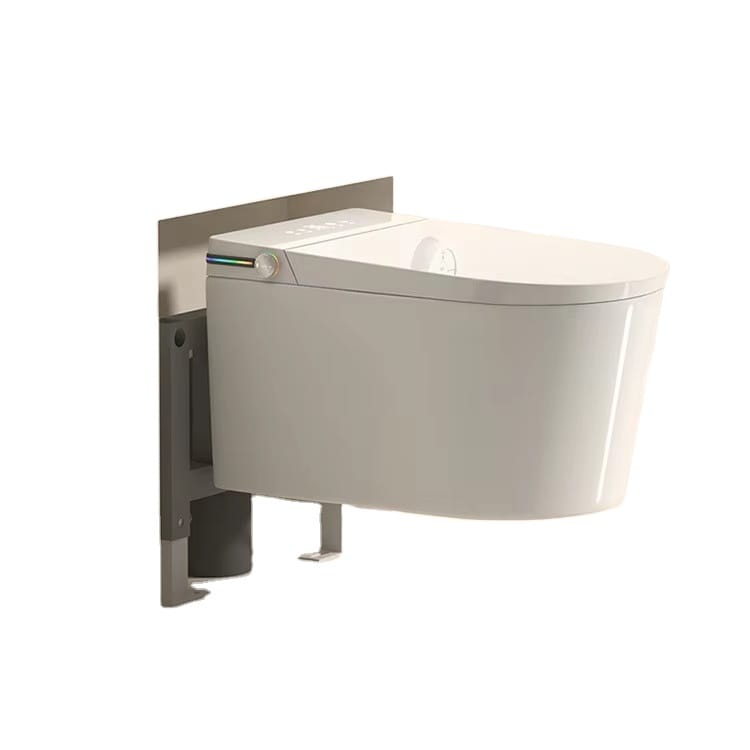 PureWave Smart Toilet – Wall-Hung Ceramic Toilet with Dual-Flush
