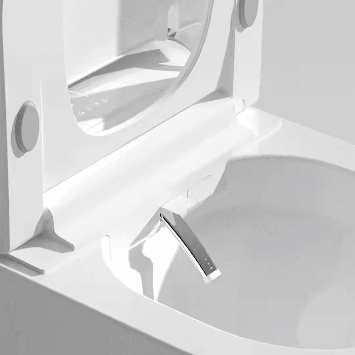 PureWave Smart Toilet – European Wall-Hung Ceramic Toilet with Dual-Flush - Image 3