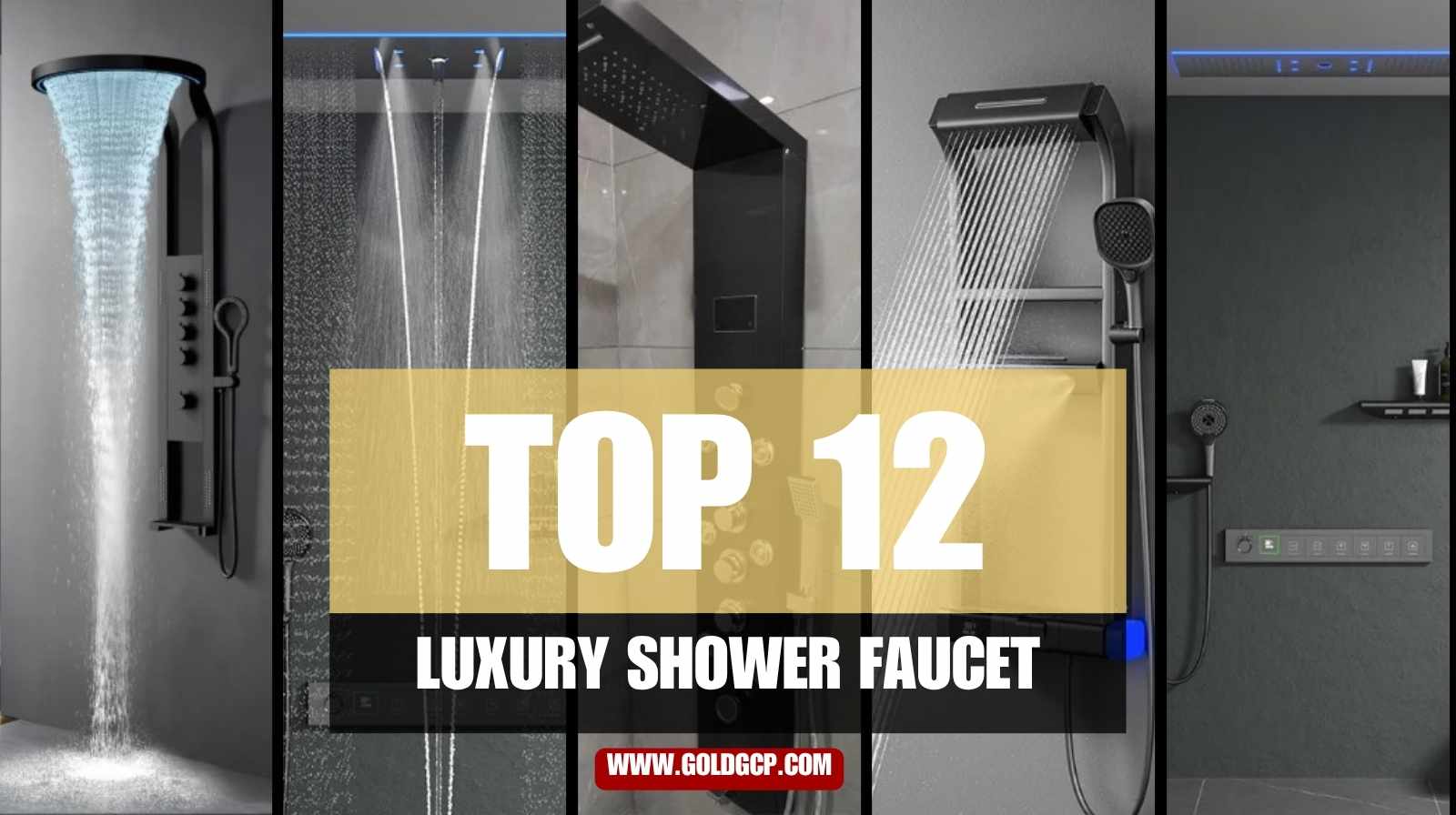 Top 12 Luxury Shower Faucet Under 1000$