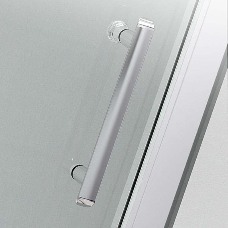 IMPERIAL SQUARE Corner Entry Aluminum Frame Shower Cabin with Sliding Glass Doors - Image 5